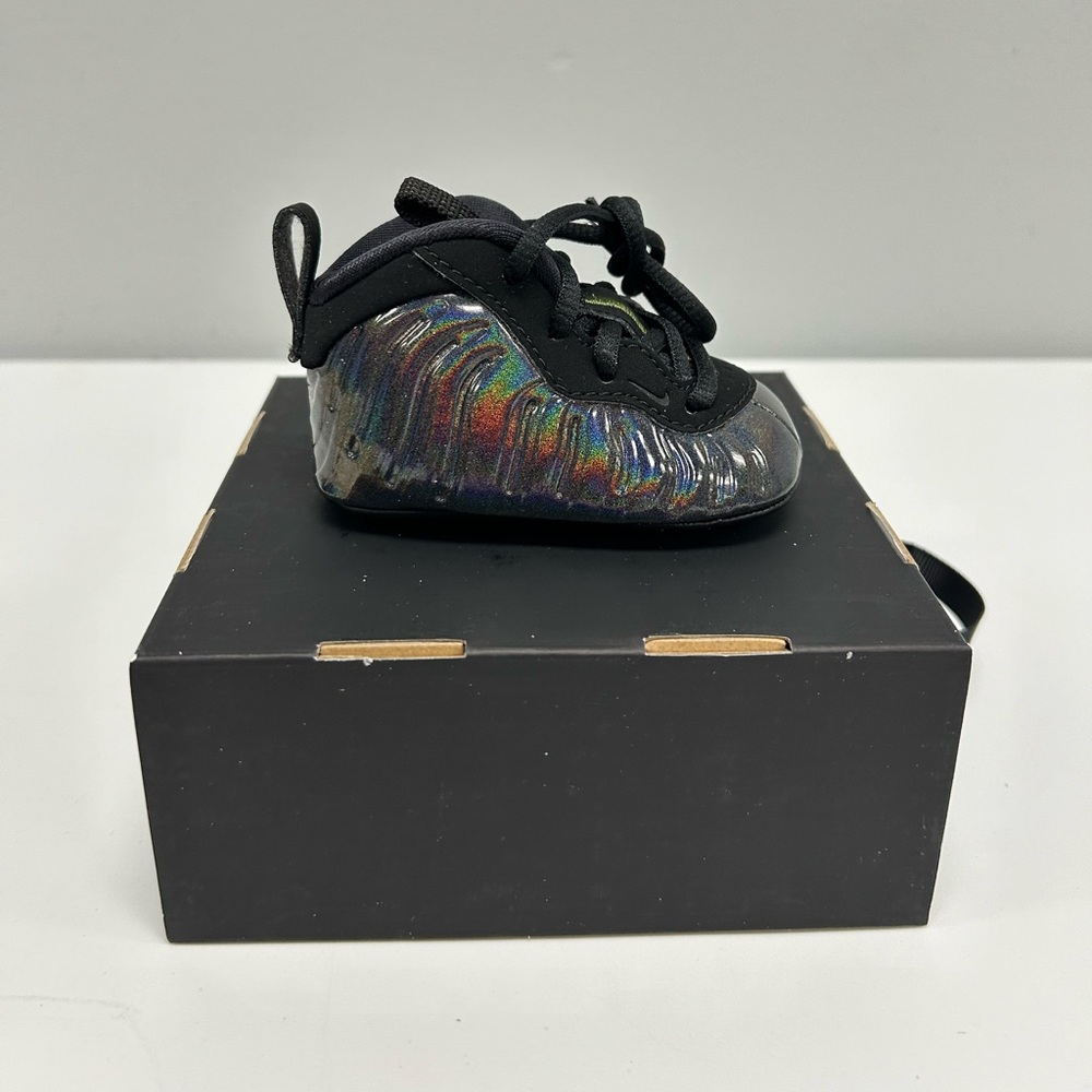 Nike Kids Shoes - Black with Iridescent Shine